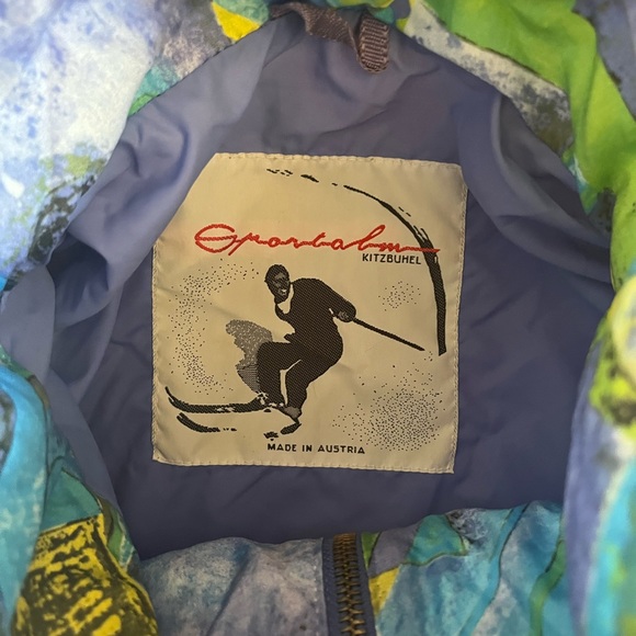 Vintage 80’s SPORTALM Ski Pullover Jacket made in Austria M/L - Picture 4 of 4